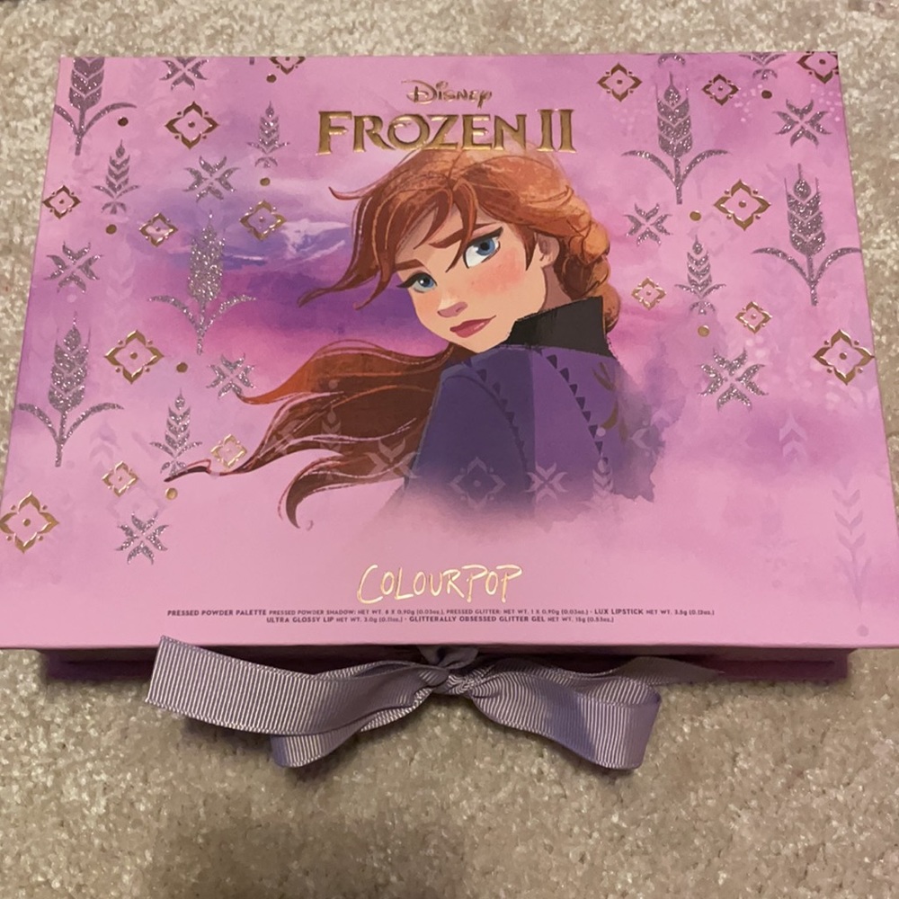 Colourpop x Disney Frozen II Anna Collection Box